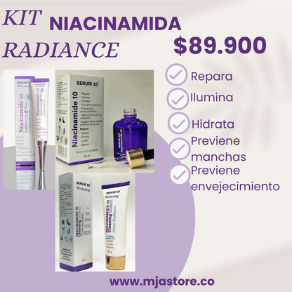 🧴✨ Kit Radiance – Rutina Facial 3 en 1