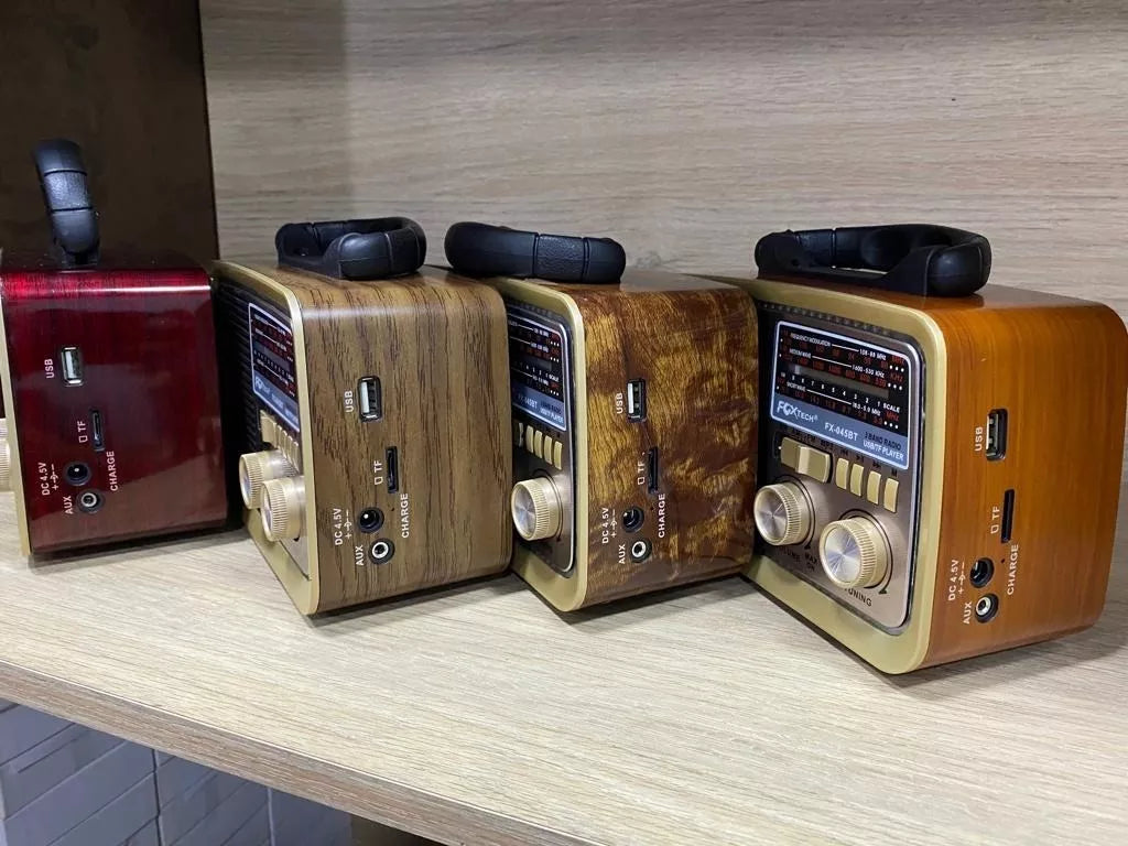 Radio Retro Bluetooth Recargable